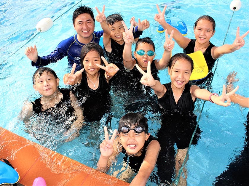  Having fun learning to swim at Swim Vietnam   